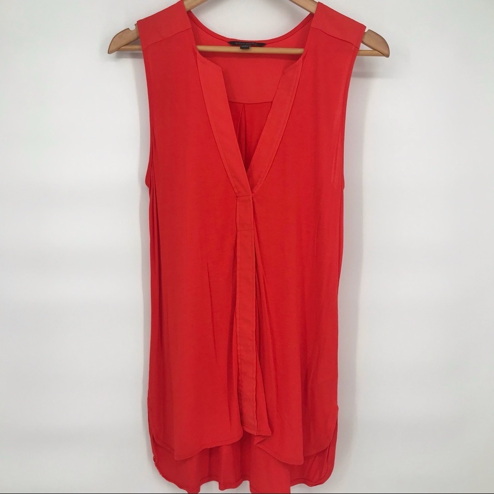Blood Orange Banana Republic Soft V Tank